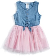 Thumbnail for your product : GUESS Factory Andy Two-Fer Dress (2T-3T)