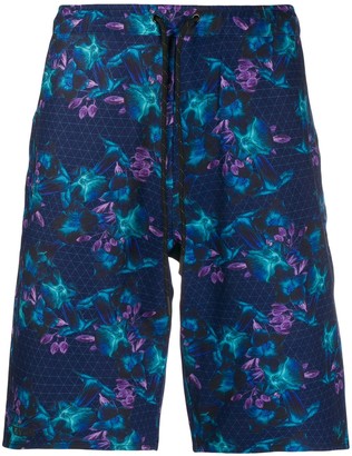 Dyne Floral Printed Sport Shorts
