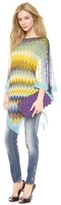 Thumbnail for your product : M Missoni Solid Rafia Clutch