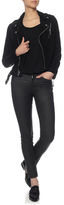Thumbnail for your product : BLK DNM Black Suede Cropped Jacket 1