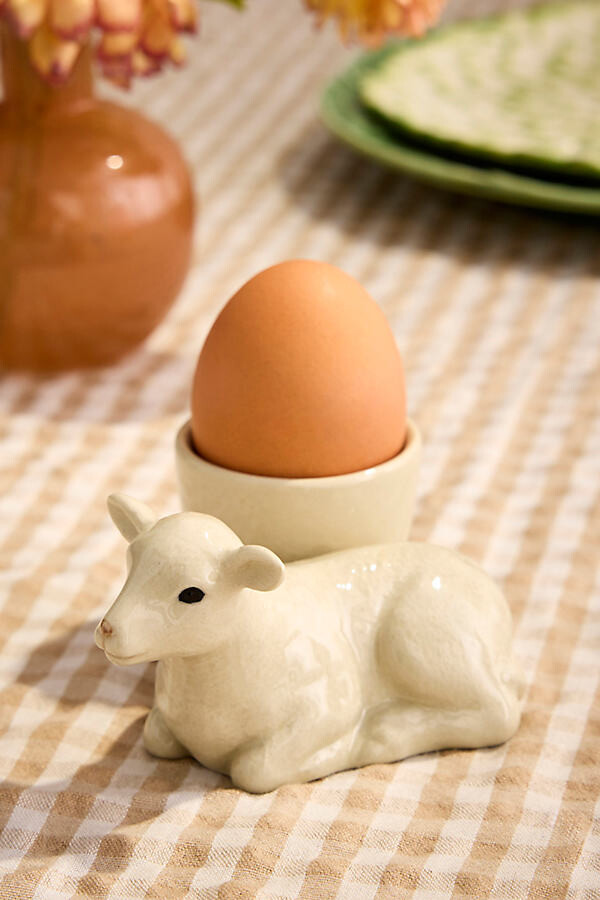 Quail Ceramics Lamb Egg Cup at Terrain