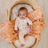 Thumbnail for your product : Etsy Organic Baby Muslin Swaddle Blankets - Sun & Rainbow Blanket 2 Pack Cotton & Natural Bamboo Muslin, Boho Baby, 47" X