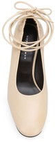 Thumbnail for your product : Dorateymur Round-Toe Lace-Up Pumps