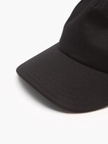 Thumbnail for your product : Valentino Garavani Vltn-embroidered Cotton-twill Baseball Cap - Black White