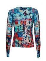 Thumbnail for your product : Alice + Olivia Butterfly Paradise Printed Cardigan