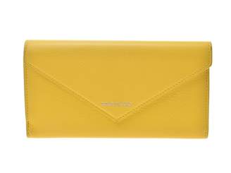 Balenciaga Yellow Leather Wallets