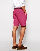 Thumbnail for your product : ASOS Slim Fit Shorts In Linen Mix