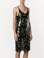 Thumbnail for your product : Paco Rabanne Flroal Print Metal Dress