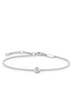 Thumbnail for your product : Thomas Sabo Glam & soul silver diamond pavé bracelet