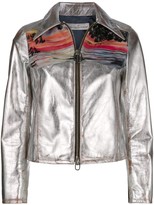 Thumbnail for your product : Golden Goose Mira sunset print jacket