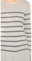 Thumbnail for your product : Vince Striped Long Sleeve Tee