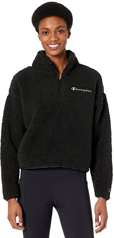 reversible sherpa pullover