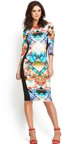 Thumbnail for your product : River Island Space Print Midi Dress