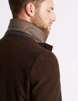 Thumbnail for your product : Marks and Spencer Pure Cotton Moleskin Revere Overcoat