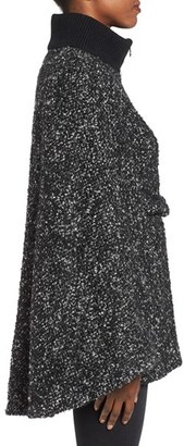 Laundry by Shelli Segal Women's Tweed Boucle Belted Cape