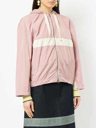 Marni Colour-Block Hooded Jacket