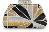 Thumbnail for your product : Judith Leiber Sweet Kiss Set Sail Clutch Bag, Gold