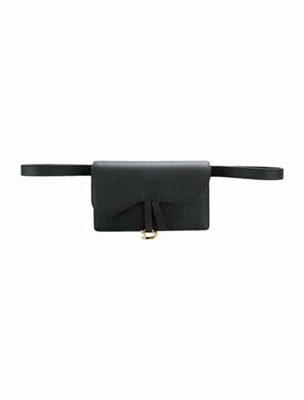 Christian Dior Saddle Belt Bag Black ShopStyle
