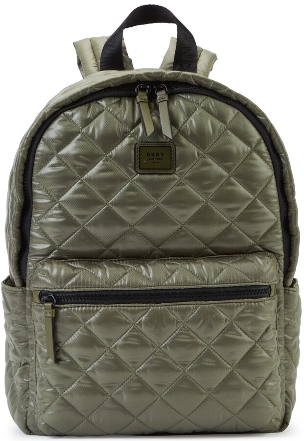 olive green backpack purse