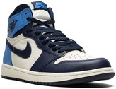 Thumbnail for your product : Jordan Retro High OG "Obsidian/University Blue" sneakers