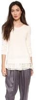 Thumbnail for your product : Clu Embroidered Pullover