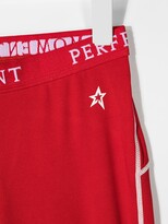 Thumbnail for your product : Perfect Moment Kids Logo-Print Thermal Track Pants