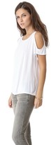 Thumbnail for your product : Alice + Olivia AIR by Open Shoulder Tee