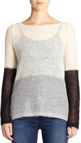 Thumbnail for your product : Eileen Fisher The Fisher Project Two-Tone Sweater
