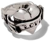Thumbnail for your product : The Great Frog heart & banner love ring