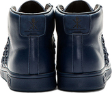 Thumbnail for your product : Opening Ceremony Adidas Originals x Navy Baseball Stan Smith Sneakers