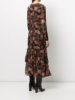 Thumbnail for your product : Antonio Marras Floral-Print Ruffled Dress