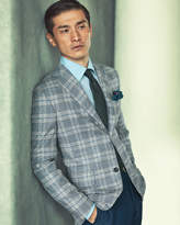 Thumbnail for your product : Ike Behar Gold Label Striped Dress Shirt, White/Blue