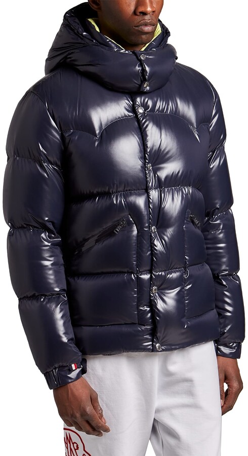 Moncler Men's Coutard Nylon Hooded Puffer Jacket - ShopStyle Outerwear