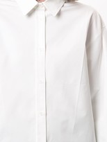 Thumbnail for your product : we11done Button-Up Long-Sleeve Shirt