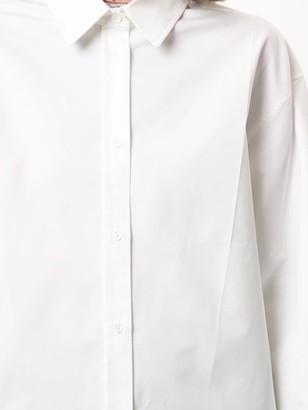 we11done Button-Up Long-Sleeve Shirt