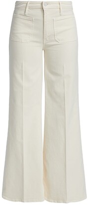 Mother The Patch Pocket Wide-Leg Jeans
