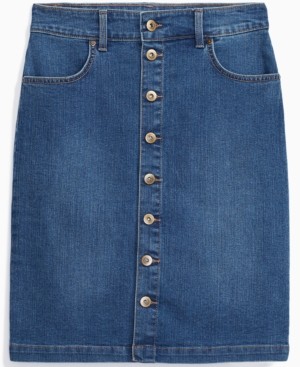 style & co denim skirt