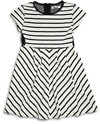 DKNY Toddler Girl's Striped Knit Dress