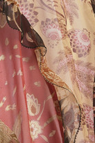 Thumbnail for your product : Zimmermann Ruffled Printed Silk-chiffon Midi Dress