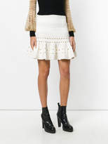 Thumbnail for your product : Alexander McQueen fluted mini skirt