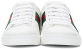 Thumbnail for your product : Gucci White New Ace Sneakers