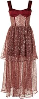 Thumbnail for your product : Rasario Sequin-Embellished Sleeveless Dress