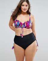 Thumbnail for your product : Costa Del Sol Plus Size High Waisted Bikini Bottoms