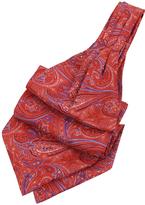 Thumbnail for your product : Forzieri Ornamental Print Silk Ascot