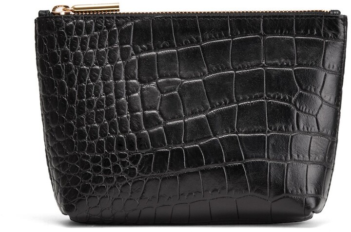Leather Zipper Clutch | Shop the world's largest collection of 