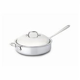 Thumbnail for your product : All-Clad Stainless Steel 4 Qt. Saut¿ Pan w/Domed Lid
