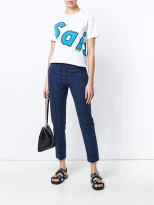 Kenzo slim-fit cropped trousers