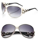 Thumbnail for your product : Roberto Cavalli Bellatrix Swarovski Crystal Serpent Sunglasses
