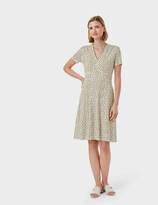 Thumbnail for your product : Marks and Spencer Floral V-Neck Knee Length Skater Dress