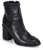 Thumbnail for your product : Alexander McQueen Studded Leather Ankle Boots